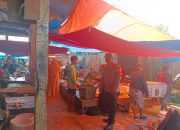 Polisi Gelar Patroli Siang di Pasar Campalagian, Situasi Aman dan Kondusif