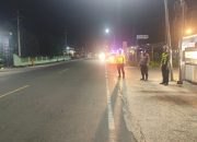 Sat Lantas Polres Polman Intensifkan Patroli Blue Light, Cegah Balap Liar di Malam Hari