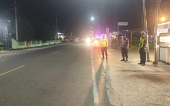 Sat Lantas Polres Polman Intensifkan Patroli Blue Light, Cegah Balap Liar di Malam Hari