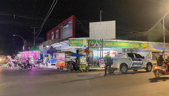Sat Lantas Polres Polman Intensifkan Blue Light Patrol, Antisipasi Balapan Liar hingga Laka Lantas