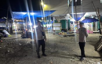 Polsek Urban Wonomulyo Intensifkan Patroli Malam, Jaga Situasi Tetap Kondusif