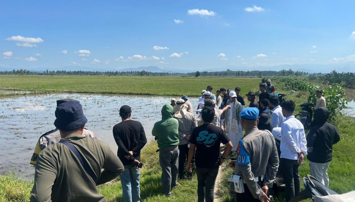 Polres Polman Amankan Sidang Pemeriksaan Setempat Sengketa Lahan di Campalagian