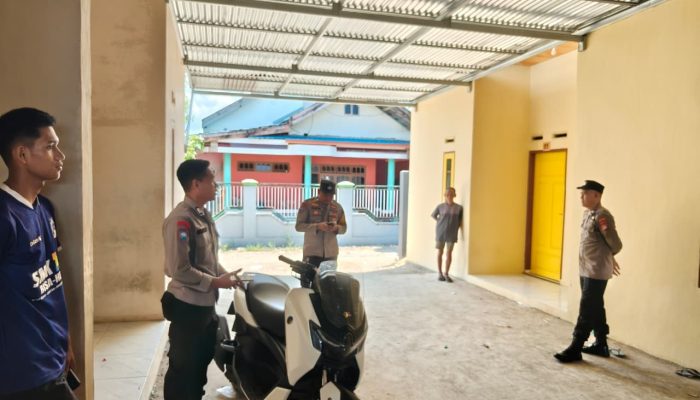 Polsek Urban Wonomulyo Tangani Kasus Pencurian Motor, HP dan Uang Tunai di Kelurahan Sidodadi