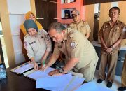 Tingkatkan Akuntabilitas Organisasi, Kalaksa BPBD Sulbar Teken Perjanjian Kinerja dengan Bidang dan Sekretariat