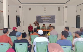 Bhabinkamtibmas Polsek Polewali Hadiri Penyuluhan PTSL 2026 di Polewali