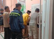 Personel Polsek Binuang Datangi TKP Kecelakaan Lalu Lintas di Kelurahan Amassangan