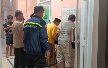 Personel Polsek Binuang Datangi TKP Kecelakaan Lalu Lintas di Kelurahan Amassangan