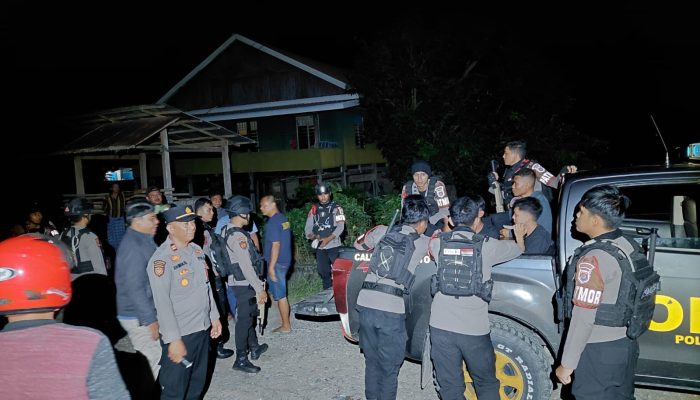 Polres Polman dan Kodim 1402 Polman Gagalkan Dugaan Tawuran Antar Pemuda di Binuang