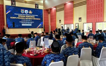 Wakapolres Polman Hadiri Pengukuhan dan Rapat Kerja Pengurus KORPRI Polman 2025–2030