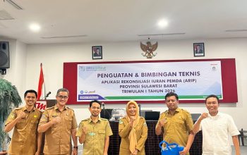 Bapenda Sulbar Perkuat Pengelolaan Gaji PNS Lewat Bimtek Aplikasi ARIP untuk Dukung JKN-KIS