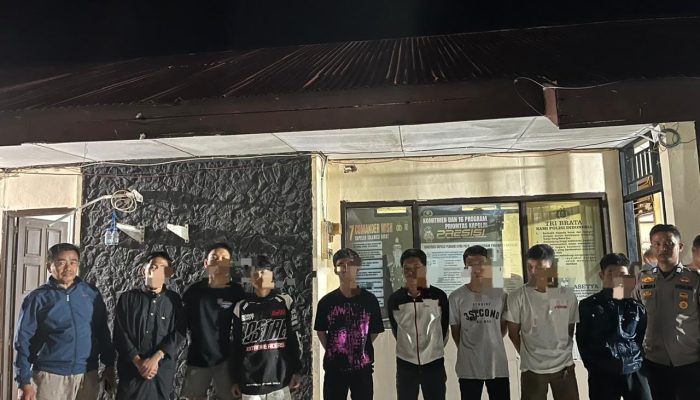 Polsek Campalagian Mediasi Perkelahian Antar Remaja Dusun Puppole dan Pajjalungan