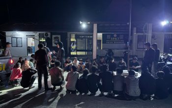 Polres Polman Gagalkan Dugaan Penyerangan Antarkelompok, Puluhan Pemuda di Amankan