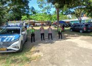 Unit Siaga Sat Lantas Polres Polman Gelar Patroli di Tempat Wisata