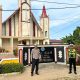 Satlantas Polres Polman Intensifkan Pengamanan dan Patroli Dialogis di Gereja-Gereja Kota Polewali