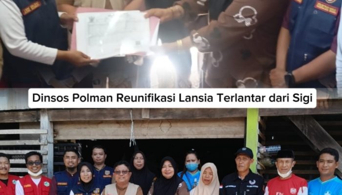 Dinsos Polman Reunifikasi Lansia Terlantar dari Sigi, Ahmad Hidayat Kembali ke Pangkuan Keluarga