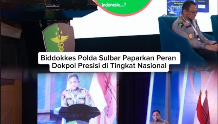 Rakernis Fungsi Dokkes Polri 2026, Biddokkes Polda Sulbar Paparkan Peran Dokpol Presisi di Tingkat Nasional