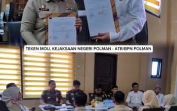 [VIDEO] Teken MoU, Kejari Polman dan ATR/BPN Perkuat Penanganan Sengketa Tanah dan Pendampingan Hukum