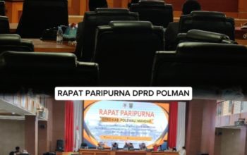 Rapat Paripurna DPRD Polman, Bupati Samsul Mahmud Tegaskan Rekomendasi DPRD Jadi Pedoman Perbaikan Kinerja OPD