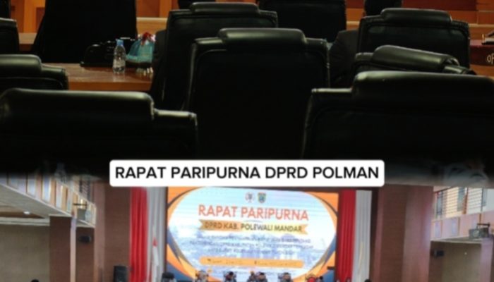 Rapat Paripurna DPRD Polman, Bupati Samsul Mahmud Tegaskan Rekomendasi DPRD Jadi Pedoman Perbaikan Kinerja OPD