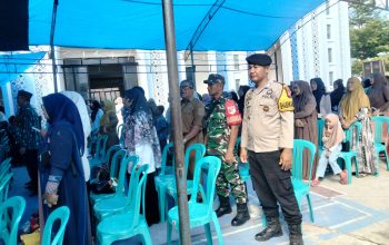 Bhabinkamtibmas Hadiri Penamatan dan Perpisahan Siswa RA Assalam dan MI DDI No. 362 Sumberjo