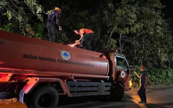 Pusdalops-PB BPBD Sulbar Terima Laporan Sementara Kebakaran Hutan dan Lahan di Desa Sumare