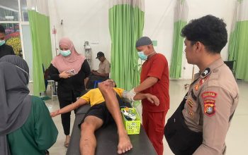 Pria di Wonomulyo Ditikam Menggunakan Badik, Pelaku Serahkan Diri ke Polsek Urban Wonomulyo