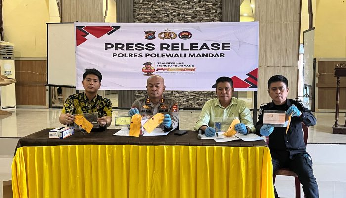 Polres Polman Tangkap Terduga Pelaku Investasi Bodong yang Rugikan Korban Rp1,2 Miliar