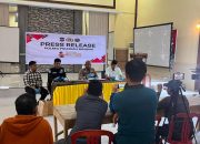 Kapolres Polman Pimpin Press Release Pengungkapan Kasus Pembusuran di Wonomulyo