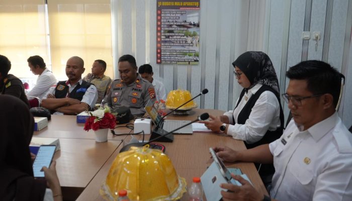 Kapolsek Polewali Hadiri Sosialisasi Reforma Agraria dan Redistribusi Tanah di Atas HPL Bank Tanah