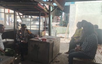 Kapolsek Tinambung Pantau Persiapan Arak-Arakan Penyambutan Piala Dunia 2026