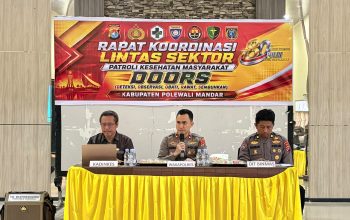 Wakapolres Polman Pimpin Rakor Penanganan Tuberkulosis, Perkuat Sinergi Polri dan Dinas Kesehatan