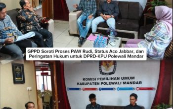 GPPD Soroti Proses PAW Rudi, Status Aco Jabbar, dan Peringatan Hukum untuk DPRD-KPU Polewali Mandar