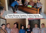 Polsek Binuang Terapkan Problem Solving, Dua Warga Kuajang Berselisih, Sepakat Berdamai