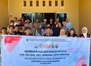 Mahasiswa KKN Tematik Unhas Gelombang 116 Paparkan Program Inovasi Pengelolaan Sampah Menuju Desa Wisata di Desa Sendana Majene