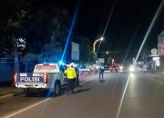 Satlantas Polres Polman Intensifkan Blue Light Patrol, Cegah Balap Liar dan Gangguan Kamtibmas