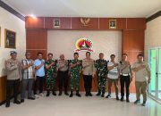 Kapolres Polman Jalin Silaturahmi dengan Dandim 1402/Polman, Perkuat Sinergitas TNI–Polri