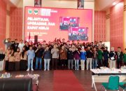 Bhabinkamtibmas Kelurahan Pekkabata Hadiri Pelantikan dan Raker KPM-PM Cabang Polewali Periode 2026–2027