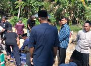 Wujud Empati, Kasubsektor Mapilli dan Panit Samapta Polsek Urban Wonomulyo Takziah ke Rumah Duka Keluarga Personel Polri