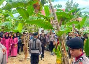 Wakapolres Polewali Mandar Pimpin Upacara Kedinasan Persemayaman dan Pemakaman Aiptu (Purn) I Ketut Nelson