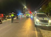 Satlantas Polres Polman Gelar Blue Light Patrol, Antisipasi Balap Liar dan Gangguan Kamtibmas