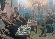 Bhabinkamtibmas Desa Rea Hadiri Resepsi Pernikahan, Sampaikan Imbauan Kamtibmas kepada Warga