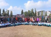 Wakili Kapolsek Urban Wonomulyo, Kanit Binmas Hadiri Apel Karya Bakti Peringati HUT ke-1 Kodam XXIII/PW