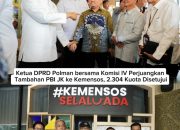 DPRD Polman Perjuangkan Tambahan PBI JK ke Kemensos, 2.304 Kuota Disetujui