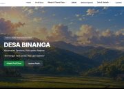 Dorong Transformasi Digital Desa Pesisir, Mahasiswa KKN-T Gelombang 116 Unhas Resmi Meluncurkan Website Resmi Desa Binanga