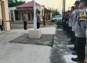 Apel Pengamanan Dzikir Kebangsaan, Kabag Ops Polres Polman Tekankan Pengamanan Humanis