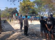 Polsek Tapango Amankan Turnamen Bola Voli dan Sepak Takraw HUT RI ke-81