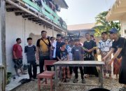 Bhabinkamtibmas Polsek Urban Wonomulyo Monitoring Lomba HUT RI di Ponpes Ainul Yaqin