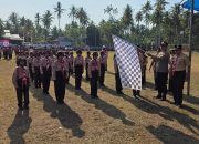 Kapolsek Binuang Pimpin Pengamanan Gerak Jalan Indah HUT ke-81 RI, 83 Pleton Ambil Bagian
