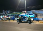 Patroli Blue Light Sat Lantas Polres Polman Sasar Lokasi Rawan Balapan Liar