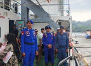 Sat Polair Polres Polman Pastikan Keberangkatan KM Sabuk Nusantara 93 Berjalan Aman